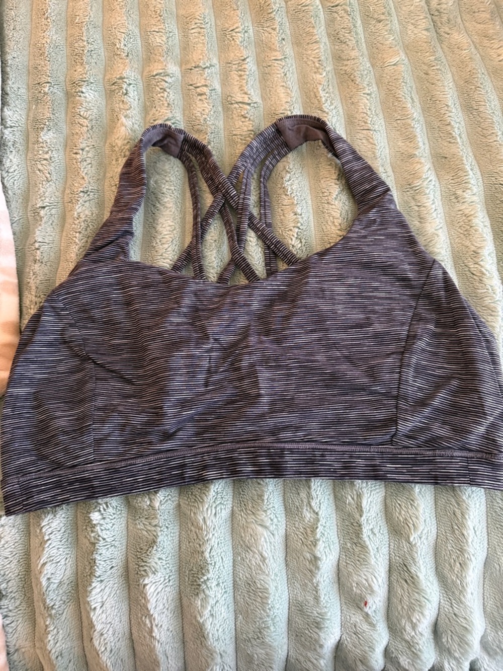 Lululemon sports bra- gray size 10